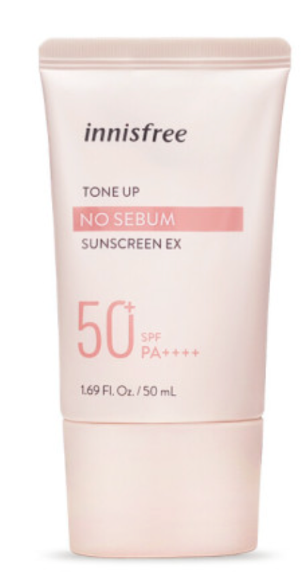 Innisfree Tone Up No Sebum Sunscreen EX SPF50+ PA++++ 50ml